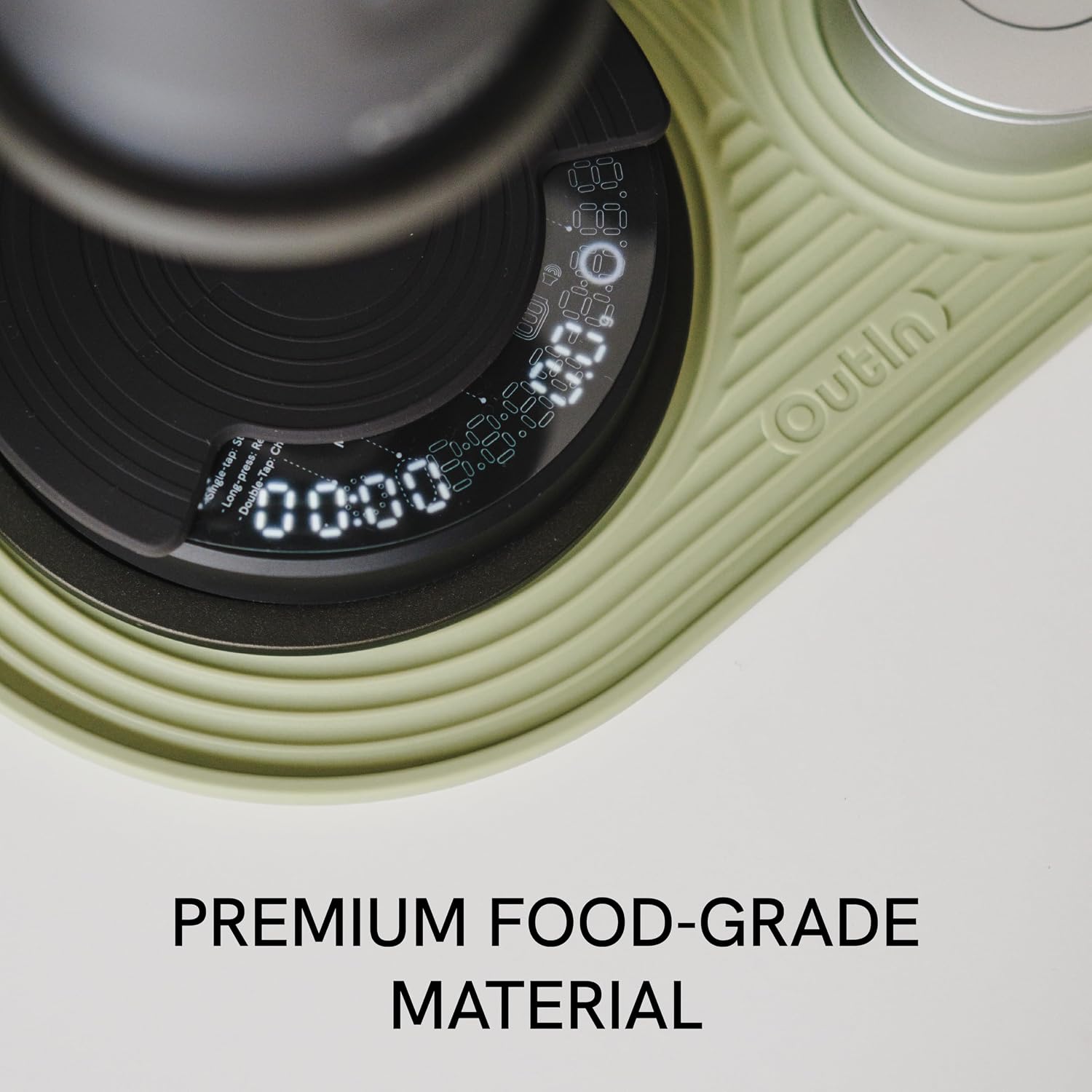 Aldernest Silicone Coffee Mat, Foldable & Waterproof, 135 g, Green