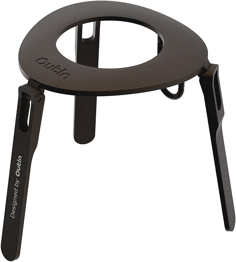 Aldernest Ultra-Portable Foldable Coffee Stand with Carabiner, 123 g, Tundra Brown