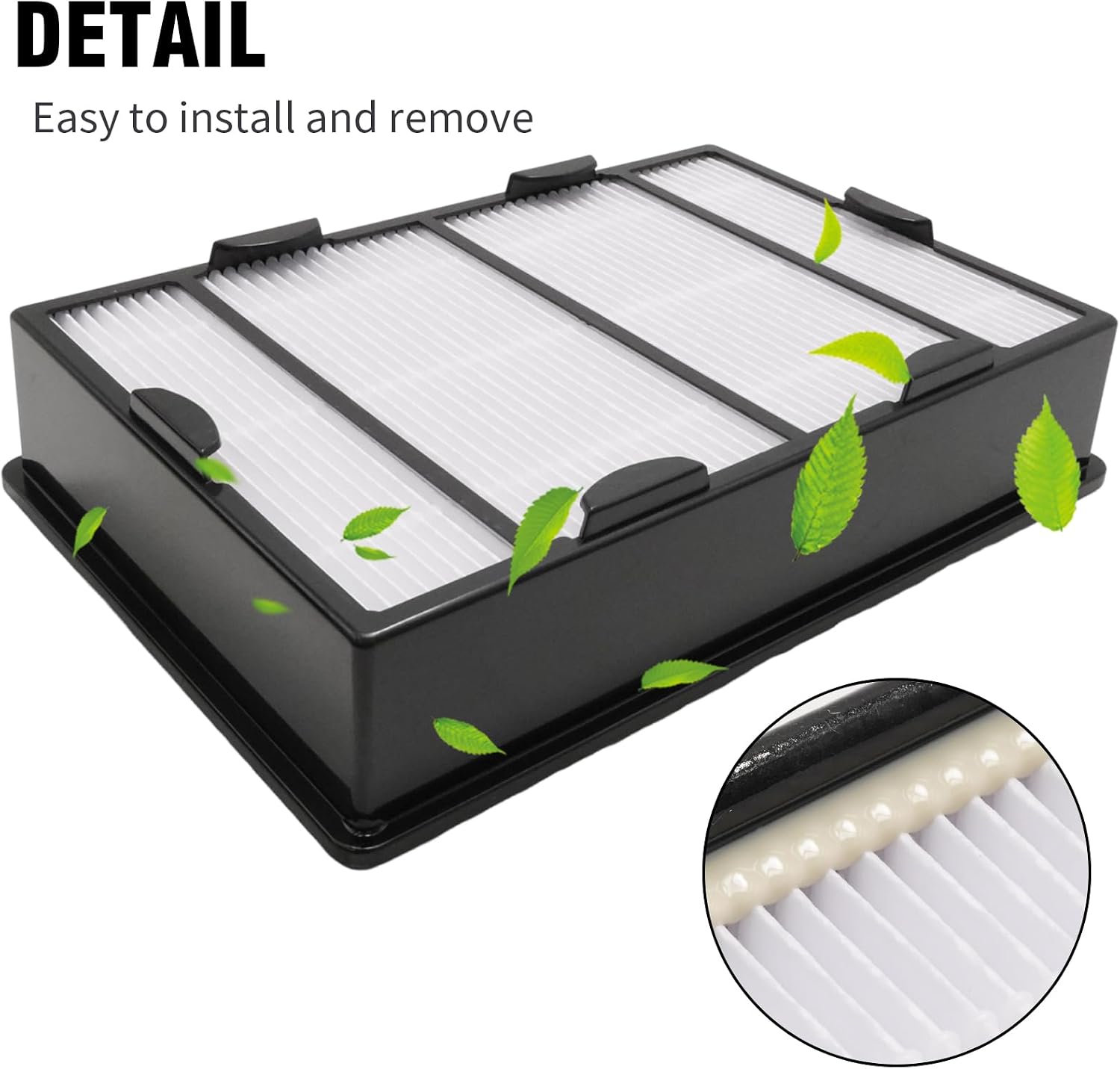 Ashenby 3 Pack HAPF600 Replacement Filter B with 3 Carbon Pre-Filters, 1.6 pounds