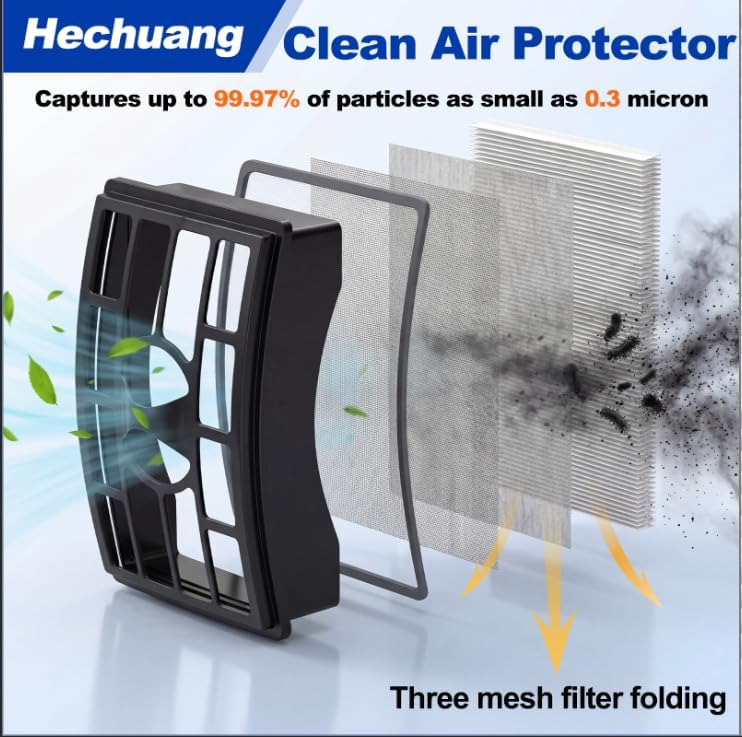 Aldernest NV501 Filter Replacement for Shark Rotator Lift-Away Vacuum, Xff500 Xhf500, 10 Count