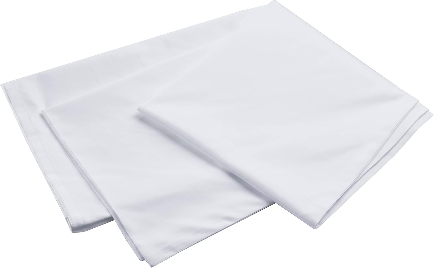 Ashenby 21 x 54 Inch 100% Cotton 800TC Long Body Pillowcase with Envelope, White