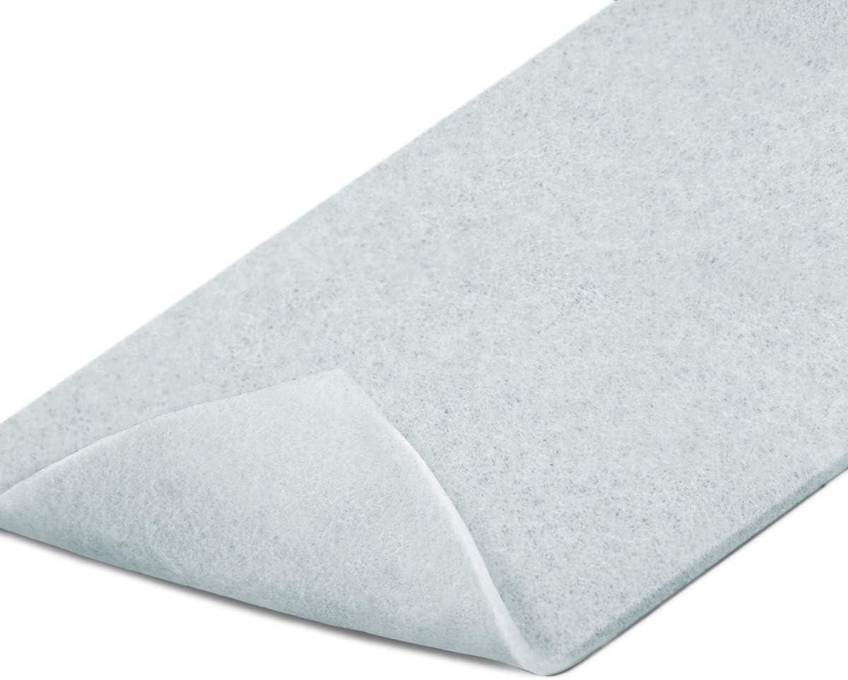 Havenrook Deluxe Ironing Board Padding Only, 10mm Thicken Felt Padding, 0.24 kg, White