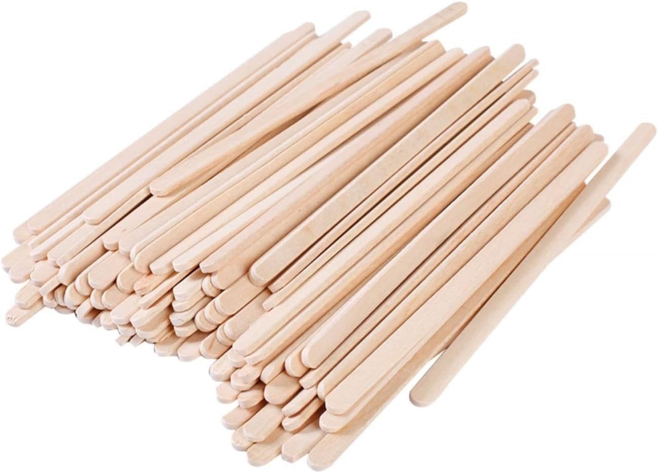Aldernest 1.8mm Extra Thick Coffee Stir Sticks - Heavy Duty Natural Birch Wood Stirrers - 1000 Count - Sturdy No-Snap Design for Hot Coffee