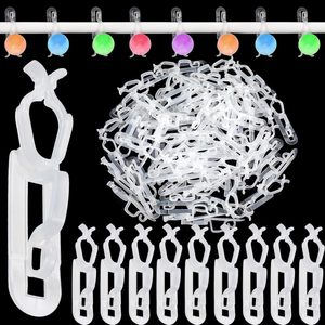 Quillstone 120 Pcs Christmas Light Clips Hooks Outdoor Gutters, Clear, 0.36 kg