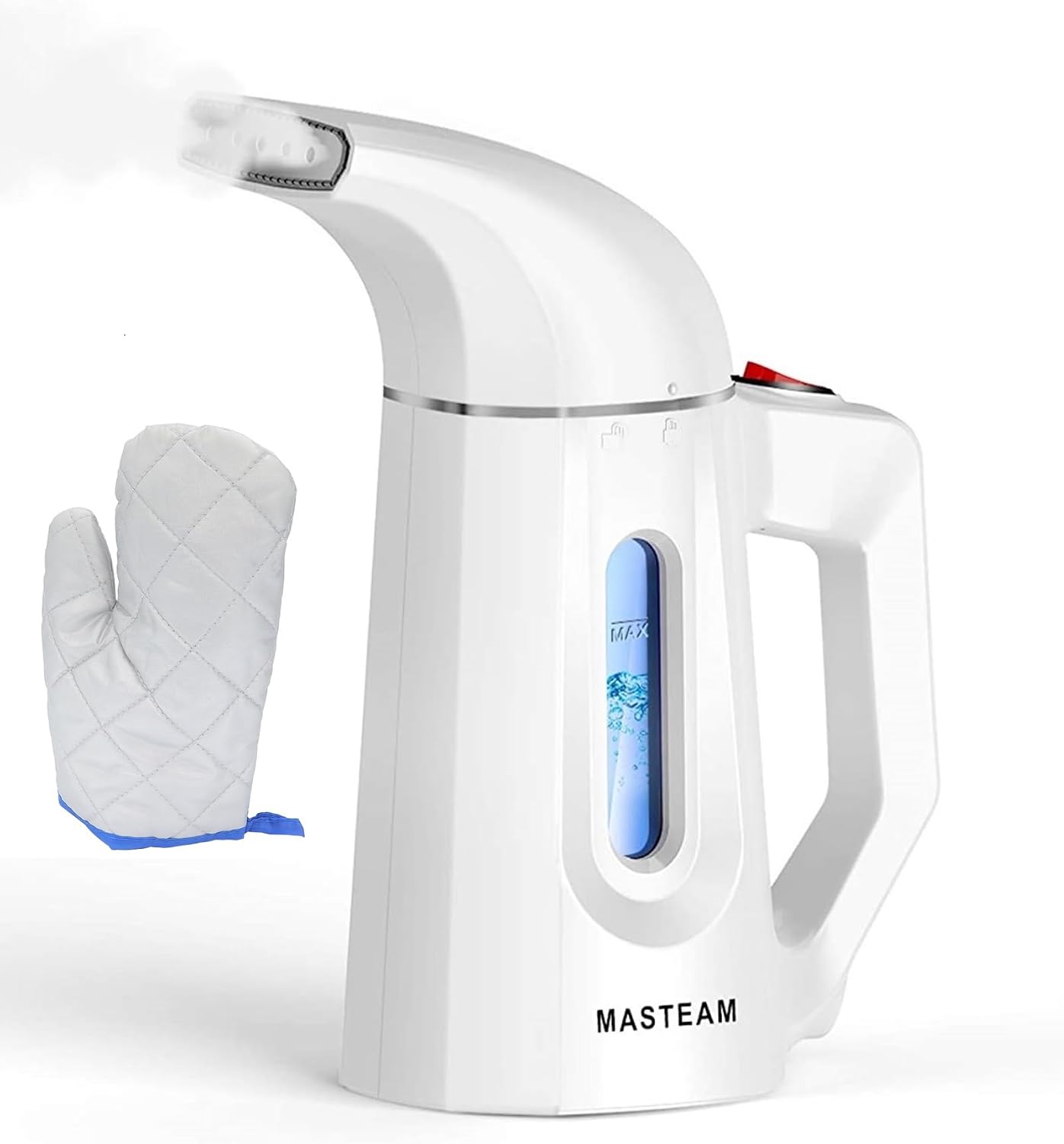 Grovemark Handheld Steamer for Clothes Wrinkle Remove, Garment Steamer for Hat, white
