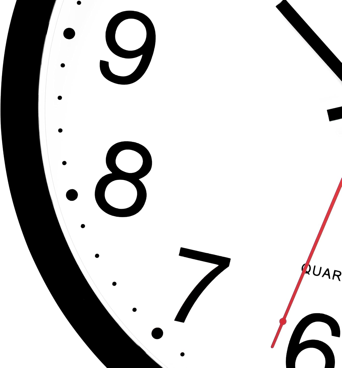 Ashenby 12 Inch Wall Clock Silent Battery Operated Analog Clock, Black, 12.8 ounces