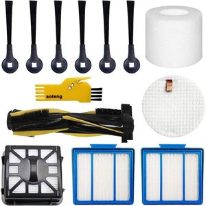 Aldernest Accessories Kit for Shark IQ R101AE IQ R101 AV911S EZ AV1010AE IQ Robot Vacuum Cleaner Replacement Parts Pack of Main Brush, Filters