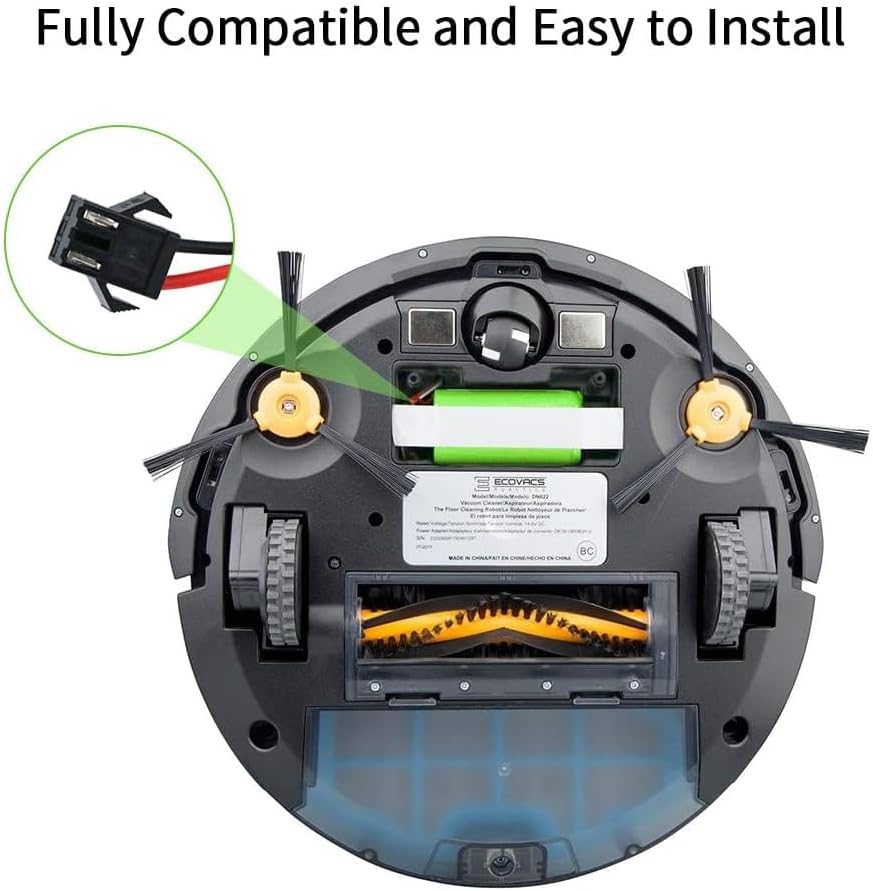 DomiCasa 14.8V Battery Replacement for Eufy RoboVac 11S 30C and Ecovacs N79, 200 g