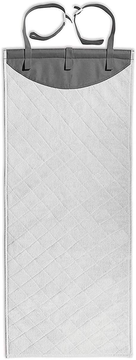 Barleyfield Over Door Steamer Pad for Handheld Steamer, Hanging Ironing Mat for Clothes, 0.51 kg, White