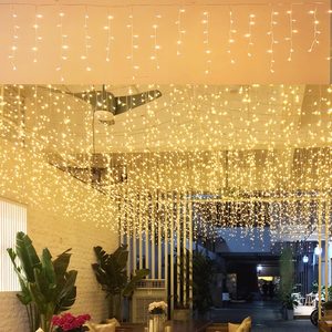 LumeraHome LED Icicle Lights, 6.4 ounces, Warm White