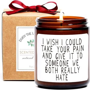 Aldernest Get Well Gifts for Women After Surgery, Take Your Pain Candle, 7.04 ounces