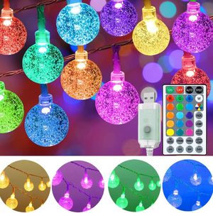 Copperlyn 50ft Color Changing Globe String Lights Indoor, 0.74 kg