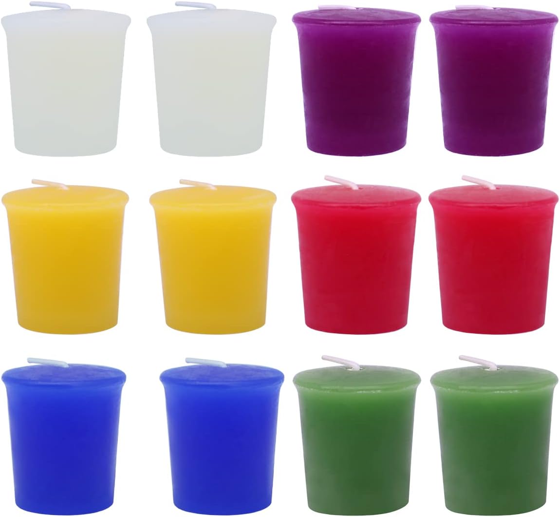 Rowanmere Scented Votive Candles for Home Decoration, 1.8 ounces, 2×1.8 Inch, 12 Pack