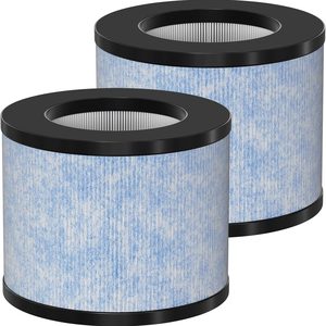 Aldernest C102 MA-01CW True HEPA Replacement Filter Compatible with Miko Ibuki C102 Air Cleaner Purifier and Okaysou AirMic4S, True HEPA Filter Set