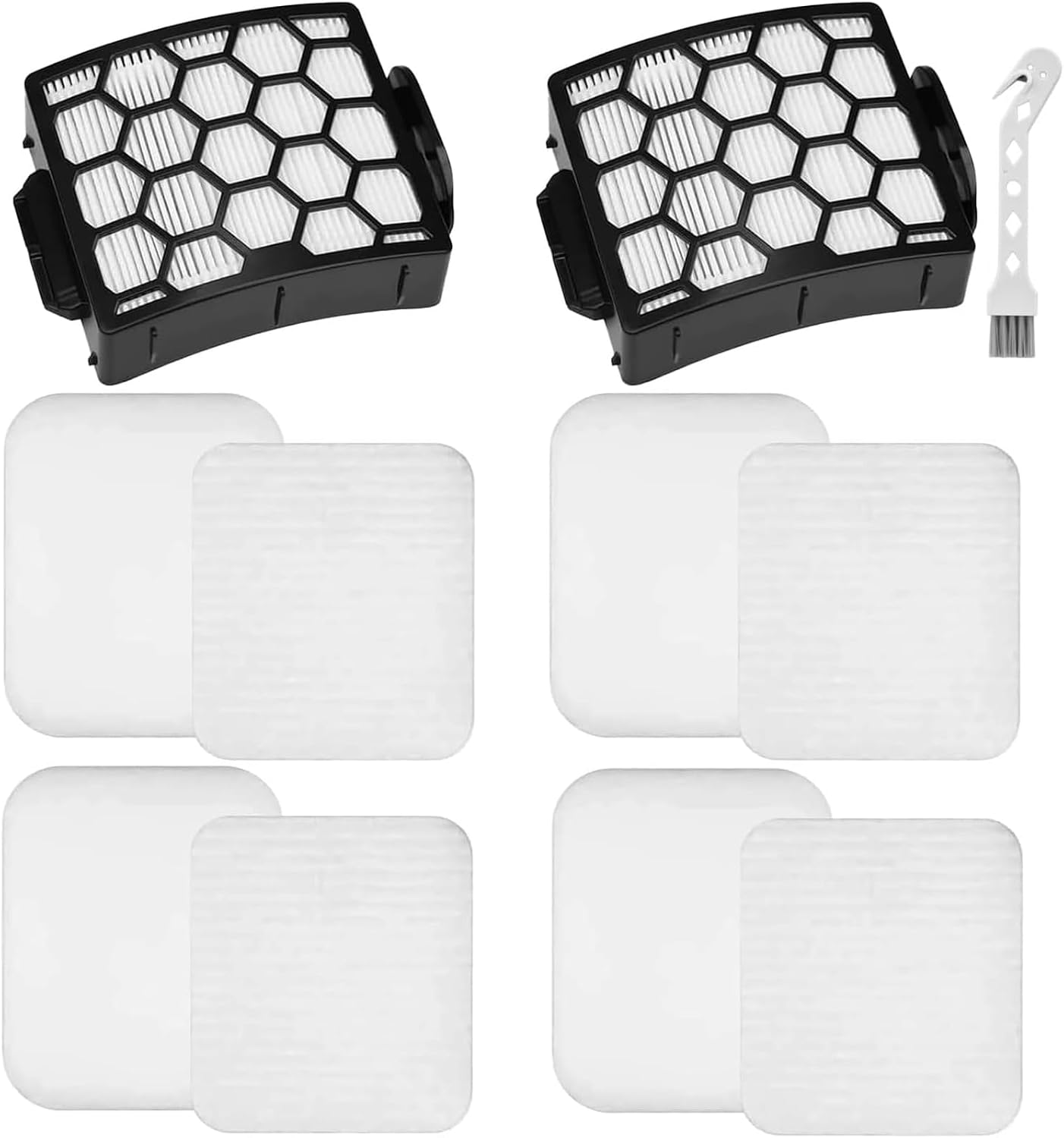 Aldernest UV900 UV950 UV850 Filter Replacement for Shark Lift Away Vacuum, 3.2 ounces, 6 Count