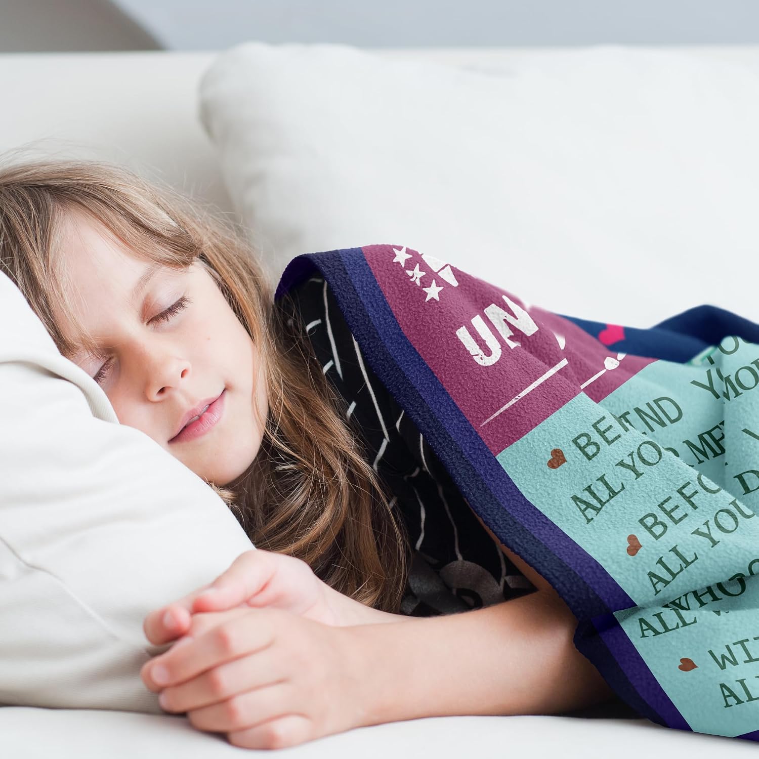 Aldernest 13th Birthday Gifts for Girls - 13 Year Old Girls Gifts 60"x50" Blanket - Best Presents for 13 Year Old Girl - Happy 13th Birthday Teen Girl