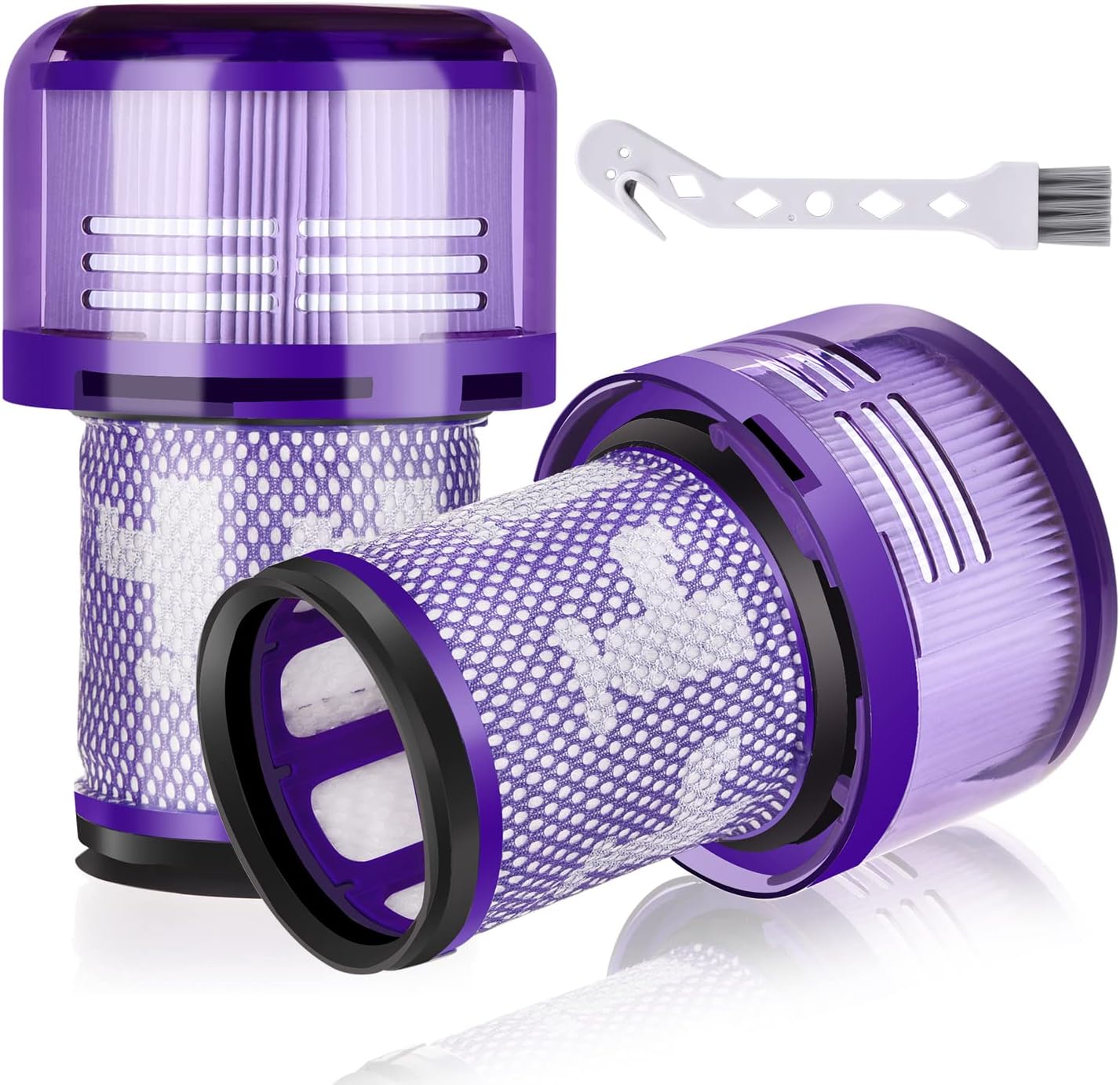 Aldernest 2 Filter Replacements for Dyson V12 SV34 SV35 Detect Absolute Slim Animal