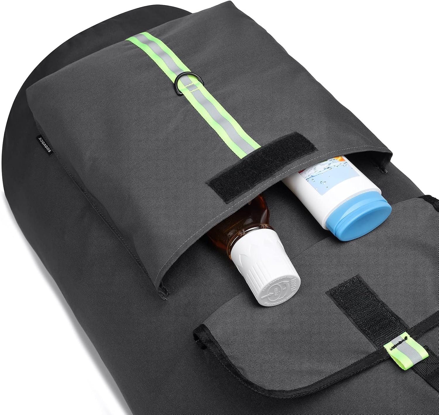 Aldernest Laundry backpack, laundry bag for dorm, laundry bags, heavy duty laundry bags, 1.1 pounds, X-Large, Charcoal Grey Laundry Bag With Straps