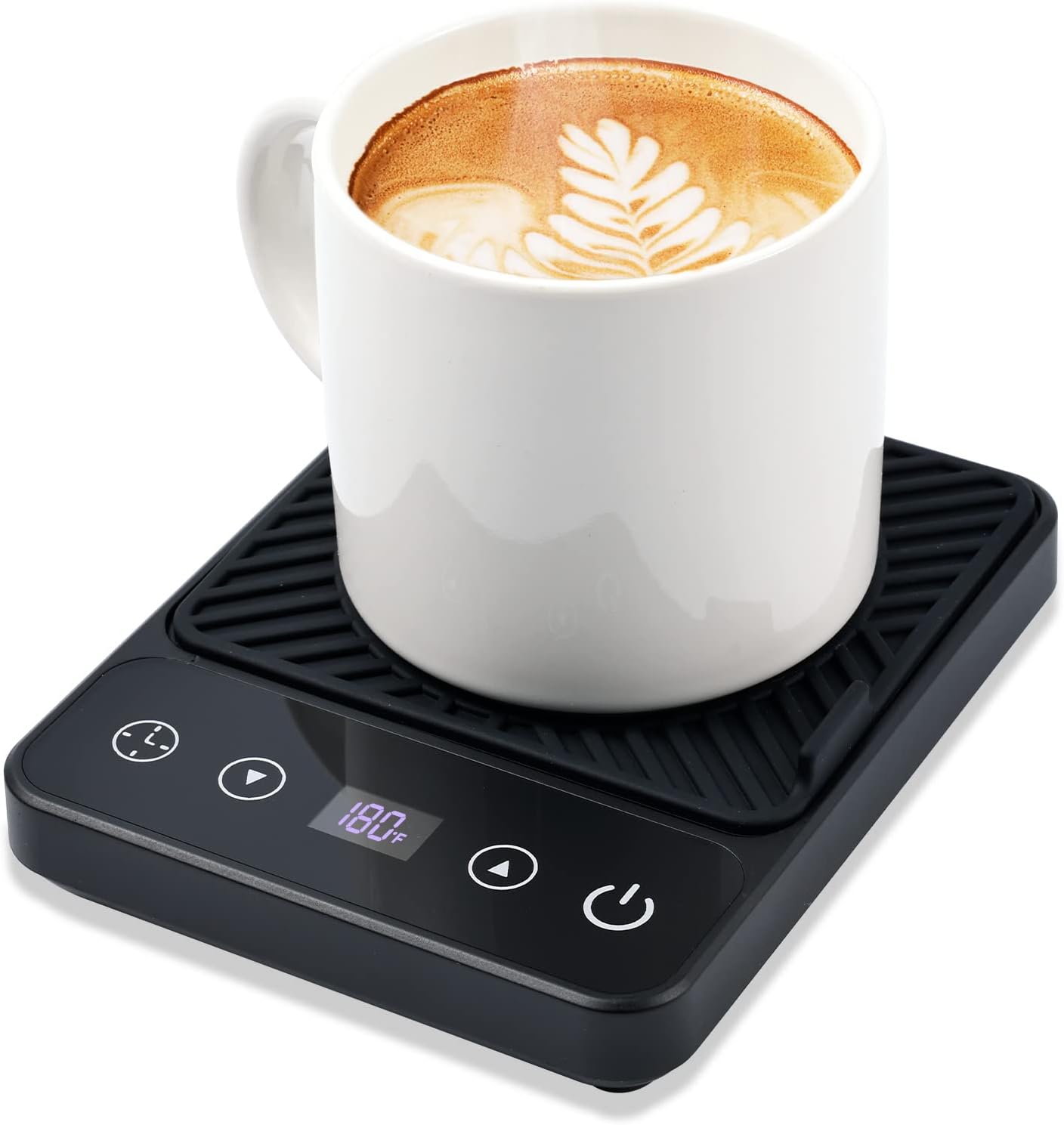 Aldernest Mug Warmer - Electric Coffee Mug Warmer for Desk with Temperature Display