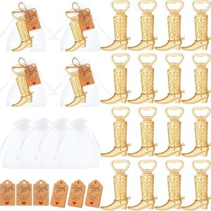 Aldernest Cowboy Boot Bottle Opener Party Favor Western Party Favor, 99 Pcs, 2.1 pounds, White