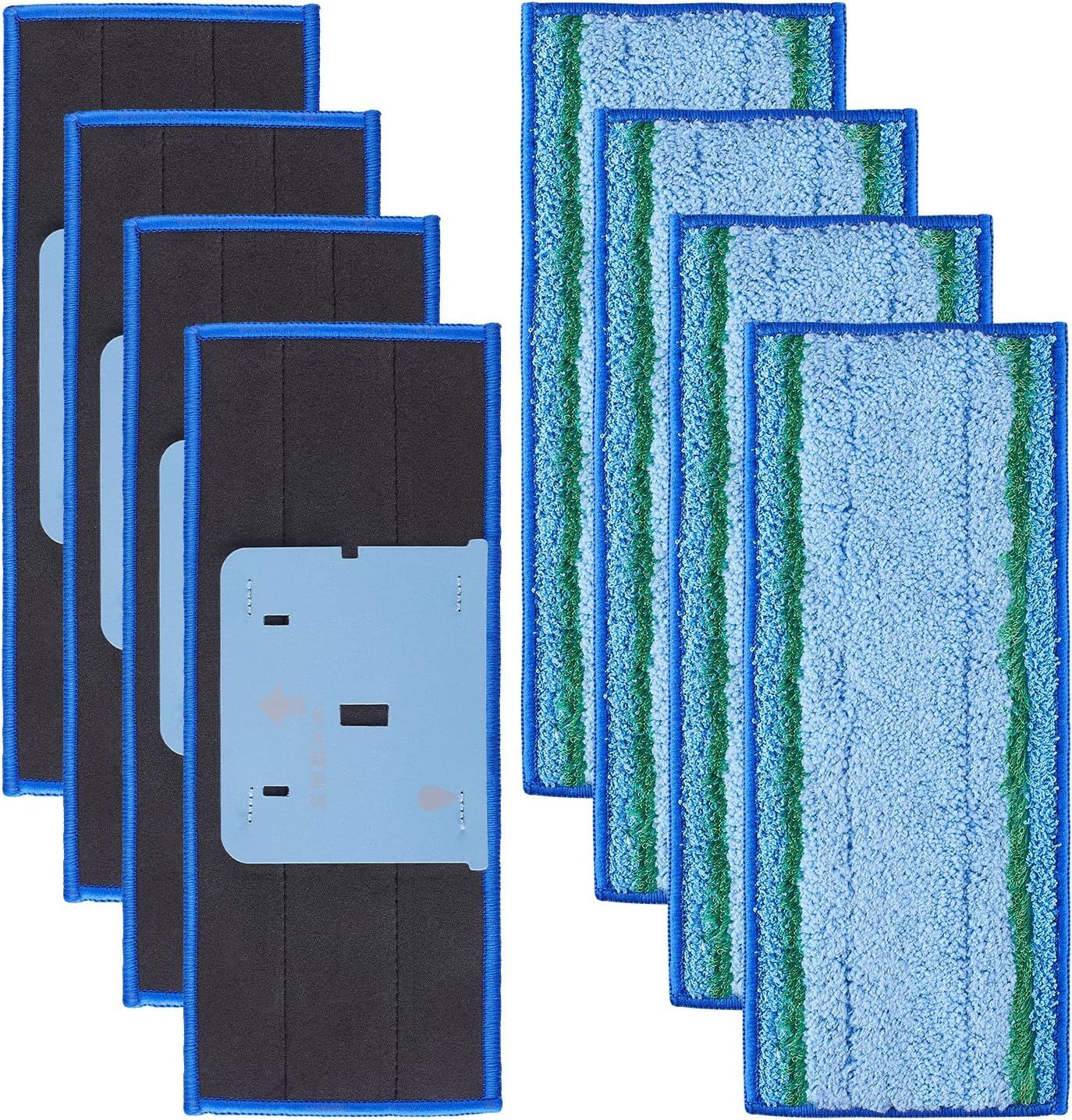Aldernest 8 Pack Mop Pad for iRobot Braava Jet M6 Ultimate Robot Mop, 11.3 ounces