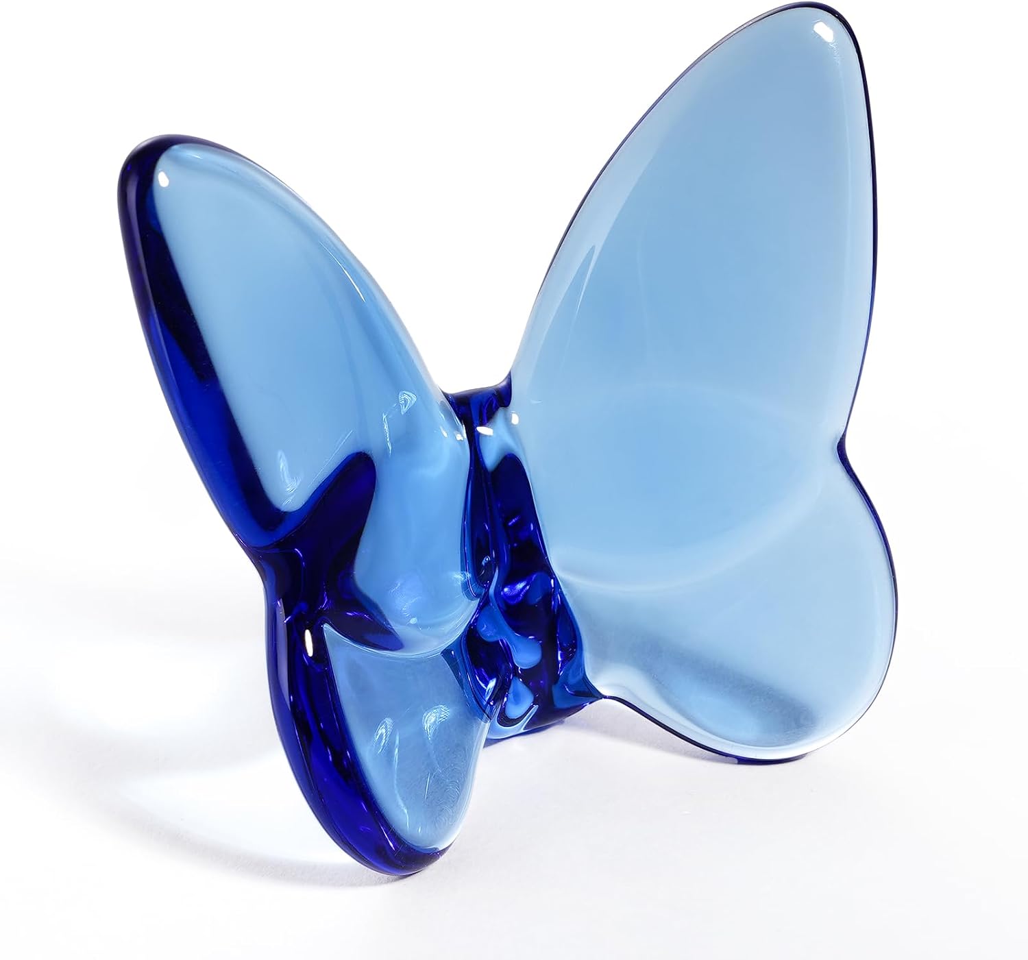 Barleyfield Crystal Butterfly Figurines, 3.52 ounces, Blue