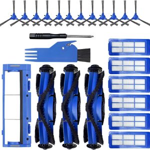 Elmgate 24 Pack Replacement Parts for Eufy 11S Max, G30, G32 Pro, G30 Pro, 15C Max, 0.41 kg, Blue