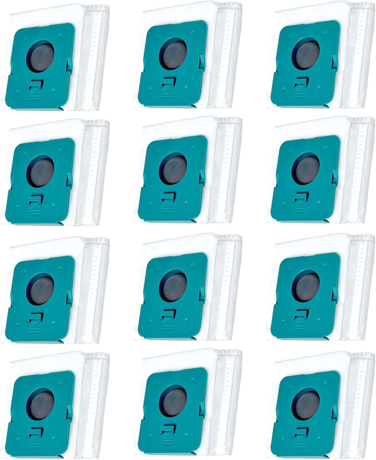 Aldernest 12 Pack VCA-ADB953 Dust Bags for SAMSUNG BESPOKE Jet Cordless Stick Vacuum, Turquoise