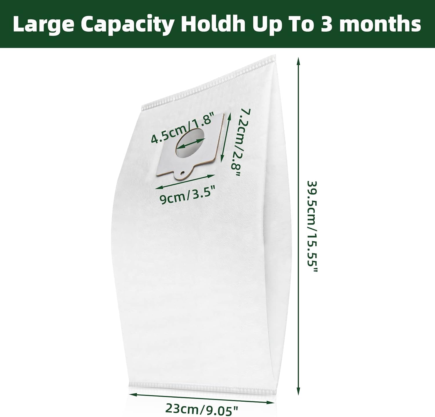 Aldernest 12 Pack 53292 Type Q/C Canister Vacuum Bags for Kenmore 200 400 600 700 800 Series Canister Vacuum Cleaner