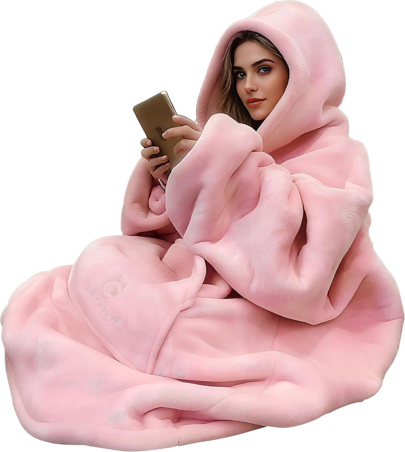 Aldernest Oversized Hoodie Blanket, Wearable Blanket sweatshirt