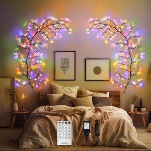 CozyWick Enchanted Willow Vine Lights for Home Decor with 160LEDs, 0.82 kg