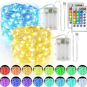 Grovemark 33ft 100LED Fairy Lights Battery Operated, 0.22 kg