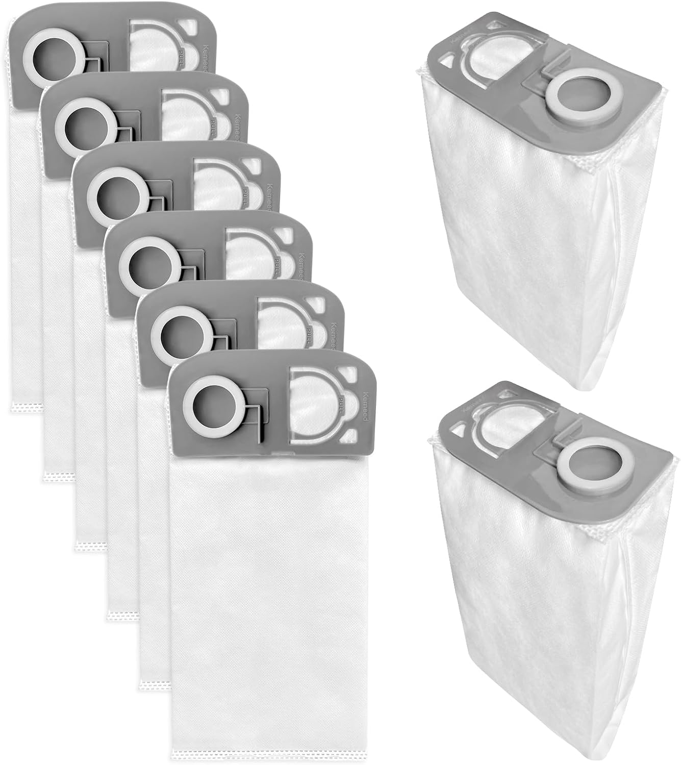 Fernhollow 8 Pack HEPA R25 Vacuum Cleaner Bags Compatible for Riccar R25 Series R25S, 13.44 ounces, white