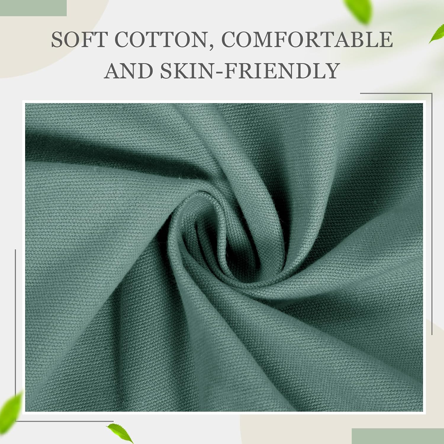 Ashenby 2 Pcs Stuffed Storage Bean Bag Chair Cover, Green, 0.82 kg, Small