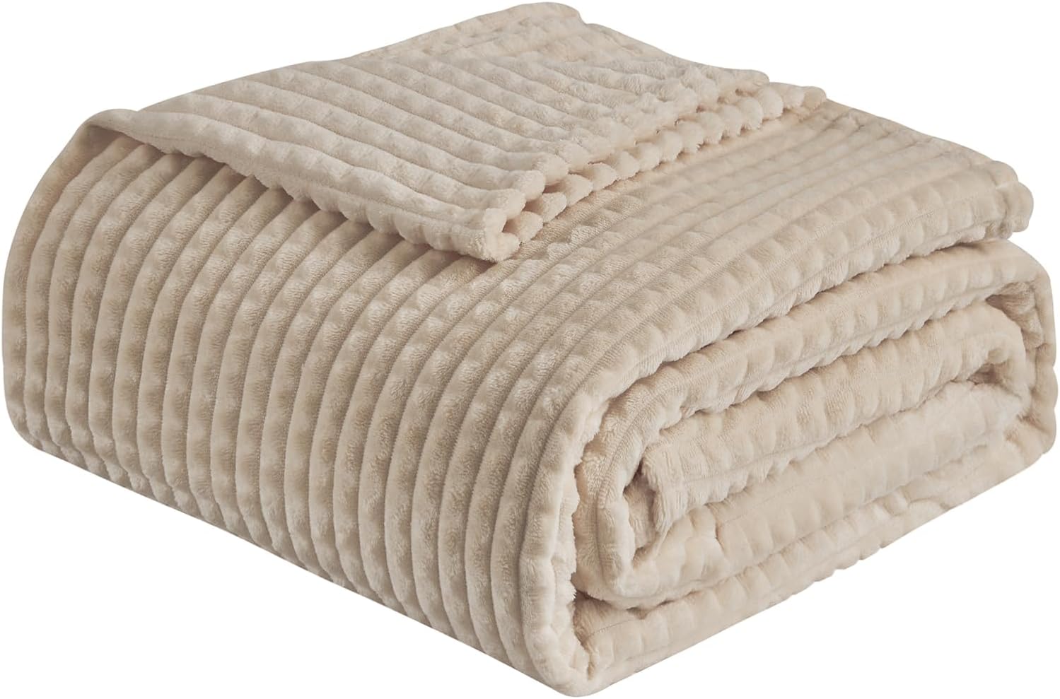 Aldernest Fleece Blanket Queen Size Luxury Flannel for Couch Bed Sofa Chair, Soft, Plush
