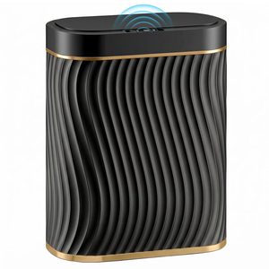 Aldernest Bathroom Small Trash Can with Automatic Touchless Lid, 1.04 kg