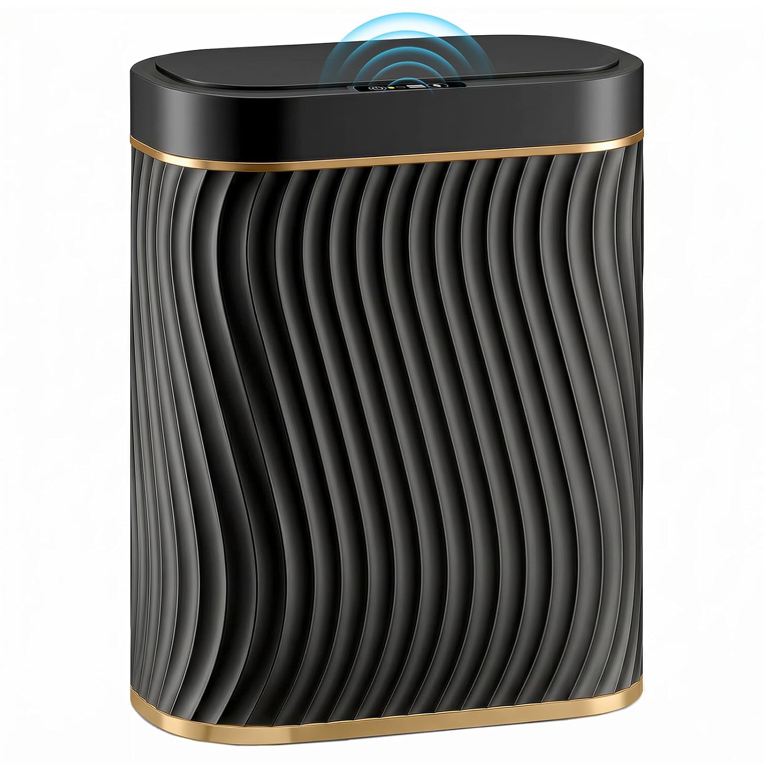 Aldernest Bathroom Small Trash Can with Automatic Touchless Lid, 1.04 kg