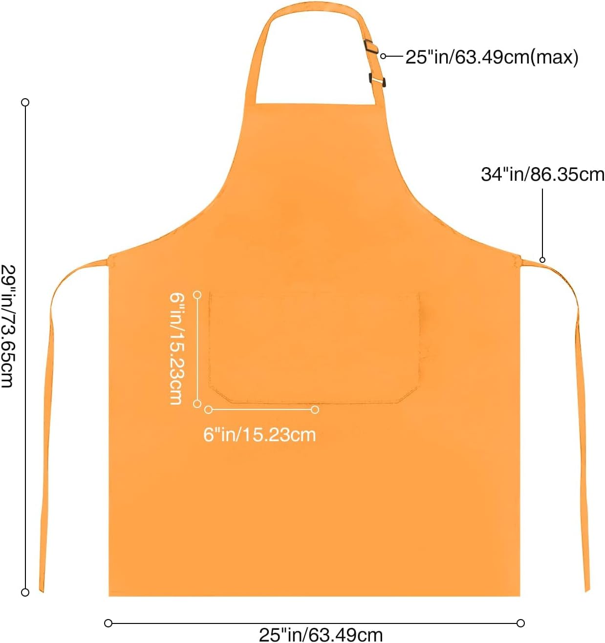 Ashenby 10/20 PCS Plain Bib Aprons Bulk, Adjustable Colorful Aprons with 2 Pockets for Painting Crafting BBQ Cooking