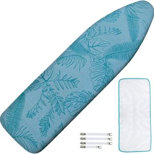 Harborstead Ironing Board Cover and Pad, Standard Size 15x54, Extra Thick, 12 ounces