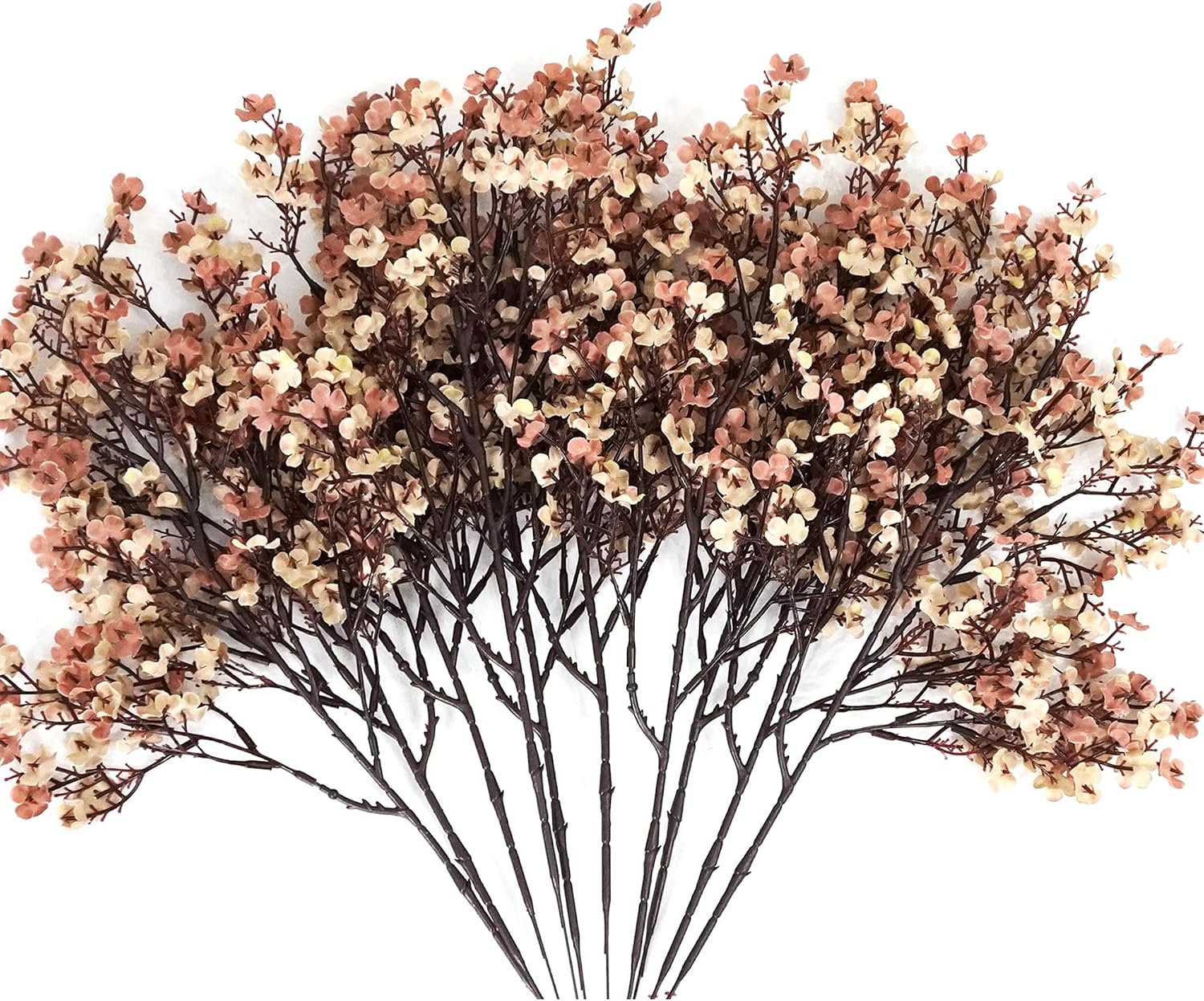 Aldernest 10 Pcs Babys Breath Artificial Flowers Bulk Real Touch Flowers Fake Flowers Silk Flowers for Home Decor Indoor Floral Arrangement Table