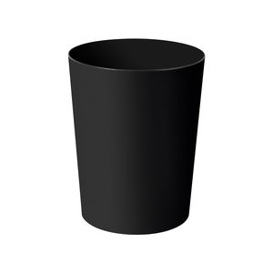 Aldernest 2.5 Gallon Trash Can, Plastic Garbage Recycling Bin, Waste Trash Bin, Black