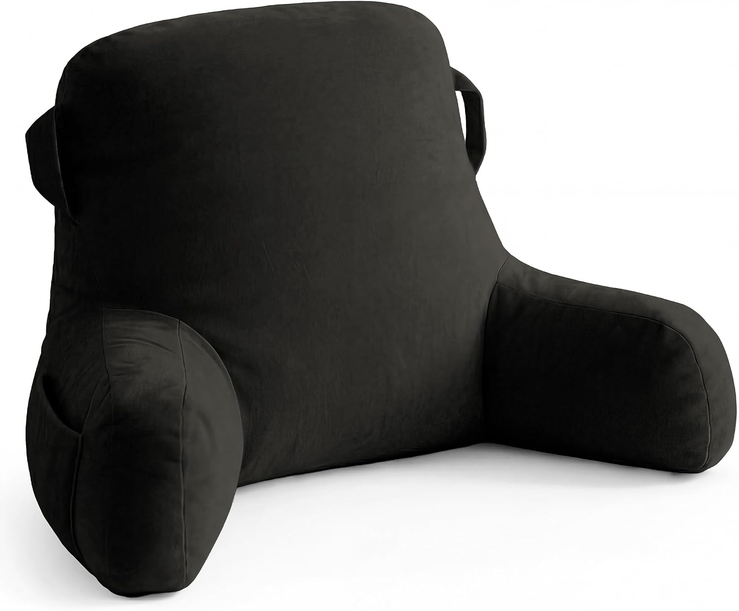 Aldernest Portable Comfy Reading Pillows for Bed Sitting Up, 1.81 kg, Standard, Grey