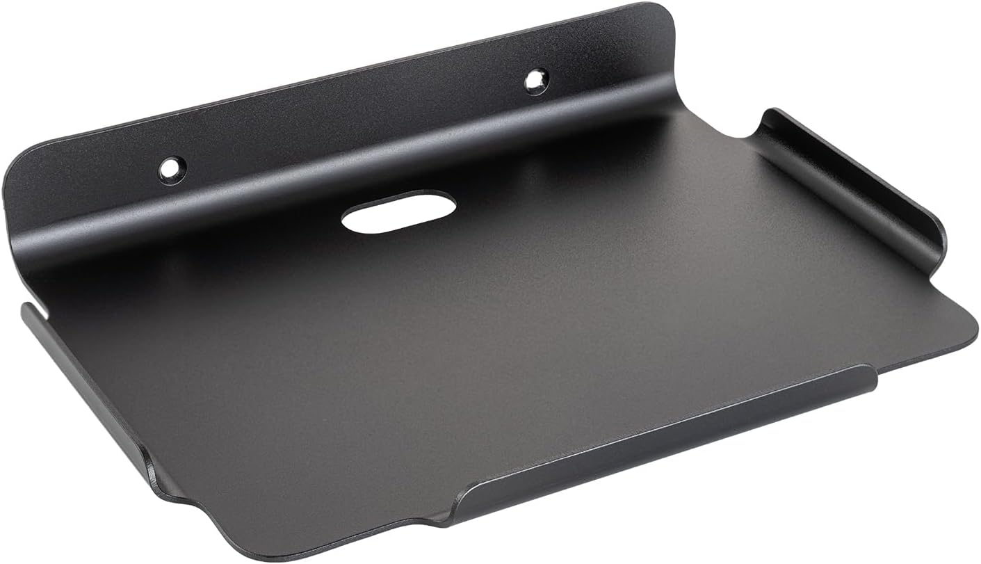 Aldernest 8.5''x6.3'' Deep Metal Floating Shelves, Black, 9.6 ounces, 10 inches x 6 inches x 1.5 inches
