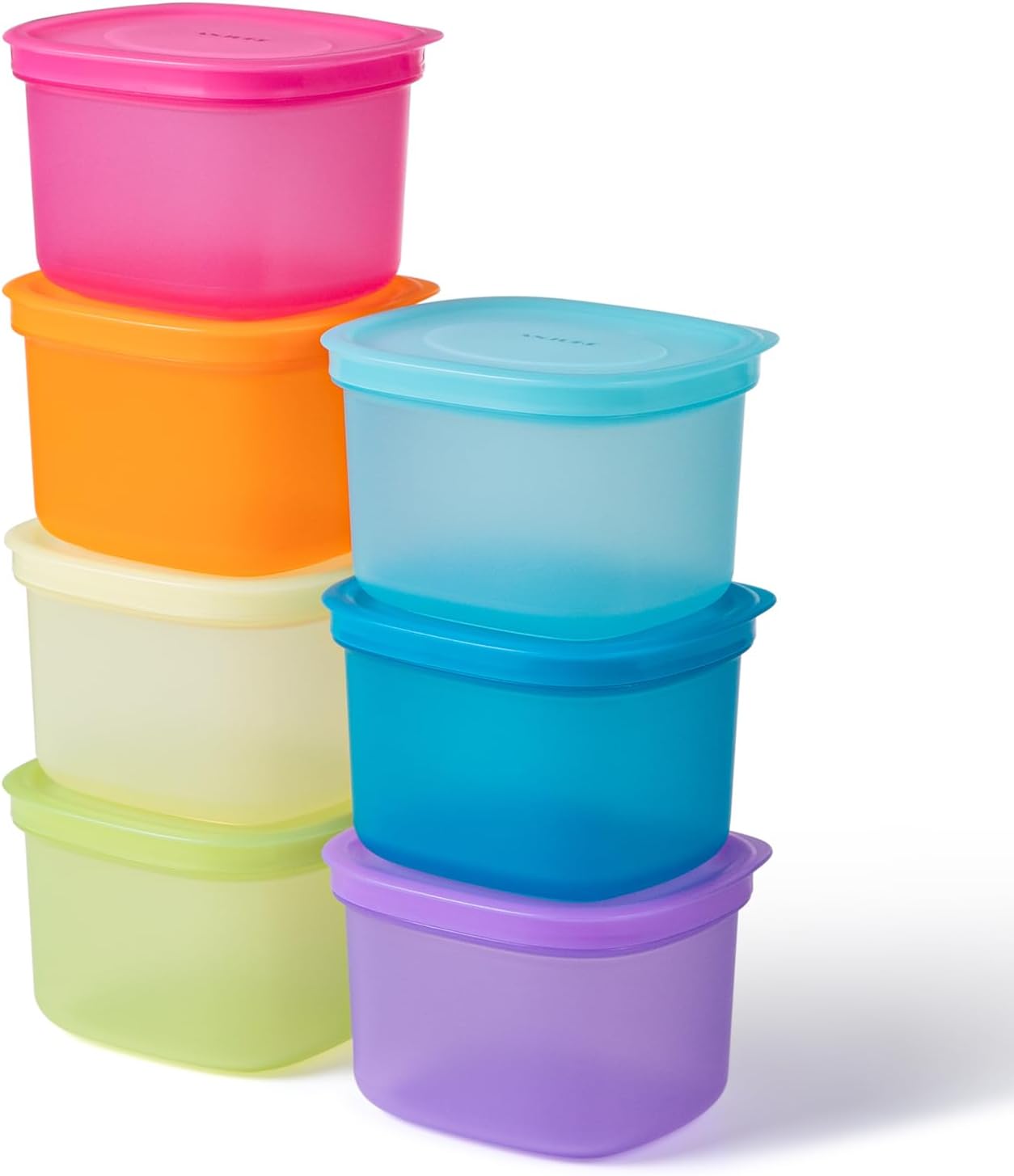 Aldernest 7-Pack Meal Prep Containers — Reusable Plastic Food Storage with Lids for Portion Control & School Lunches