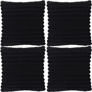 Aldernest 4 Pack 20x20 Pillow Cover Velvet Pillow Covers