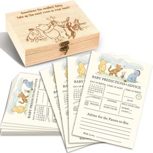 NestoraHome Winnie Baby Shower Games, Winnie Baby Predictions and Advice, 13.4 ounces