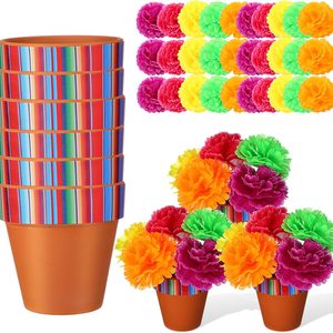 VelloHome 36 Pcs Mexican Table Decorations Fiesta Centerpiece for Party