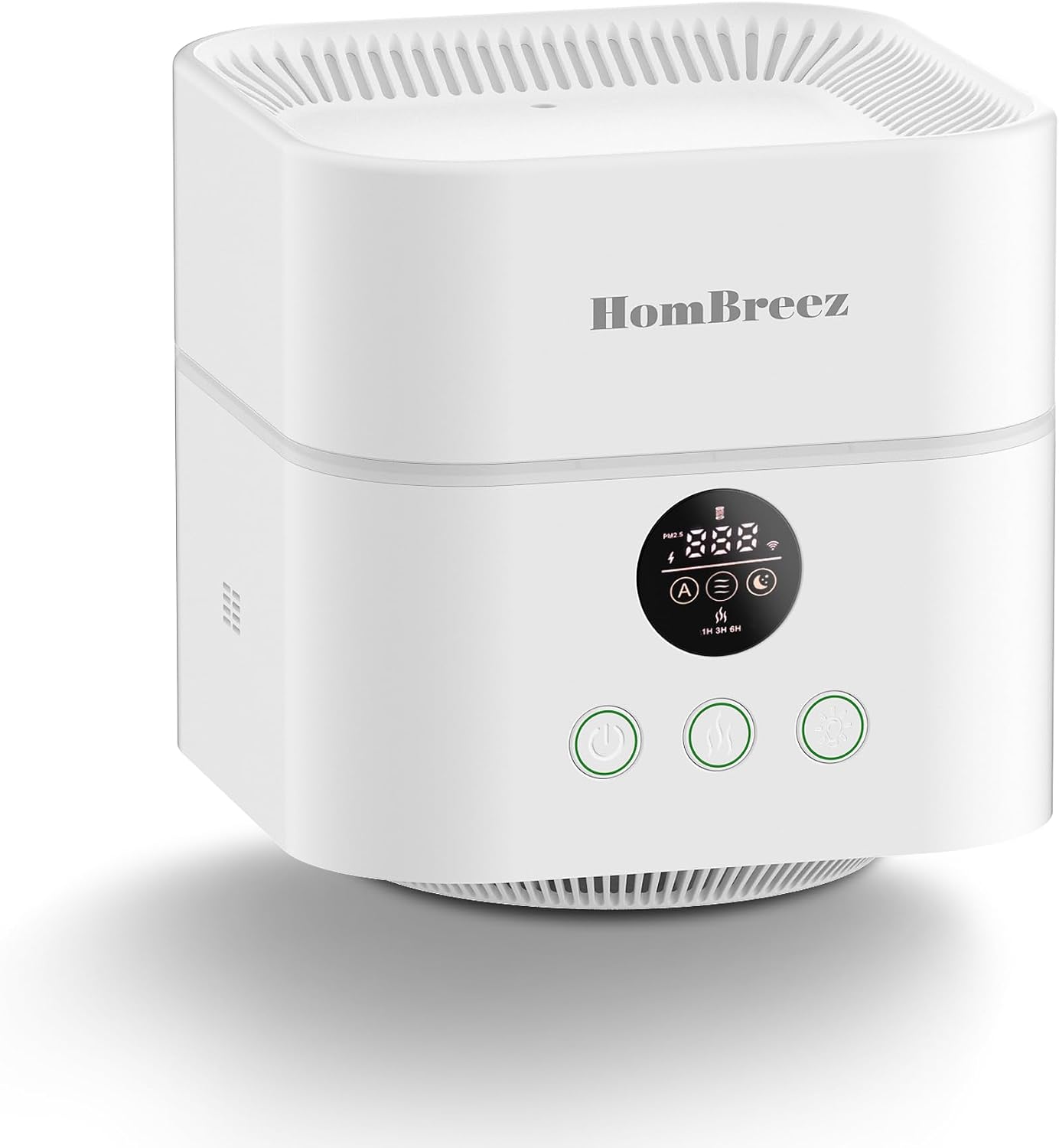 Ashenby Air Purifier and Humidifier Combo for Bedroom, H13 HEPA Filter