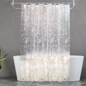 Aldernest PEVA Shower Curtain, 12.8 ounces, 72"W x 72"L (Pack of 1)