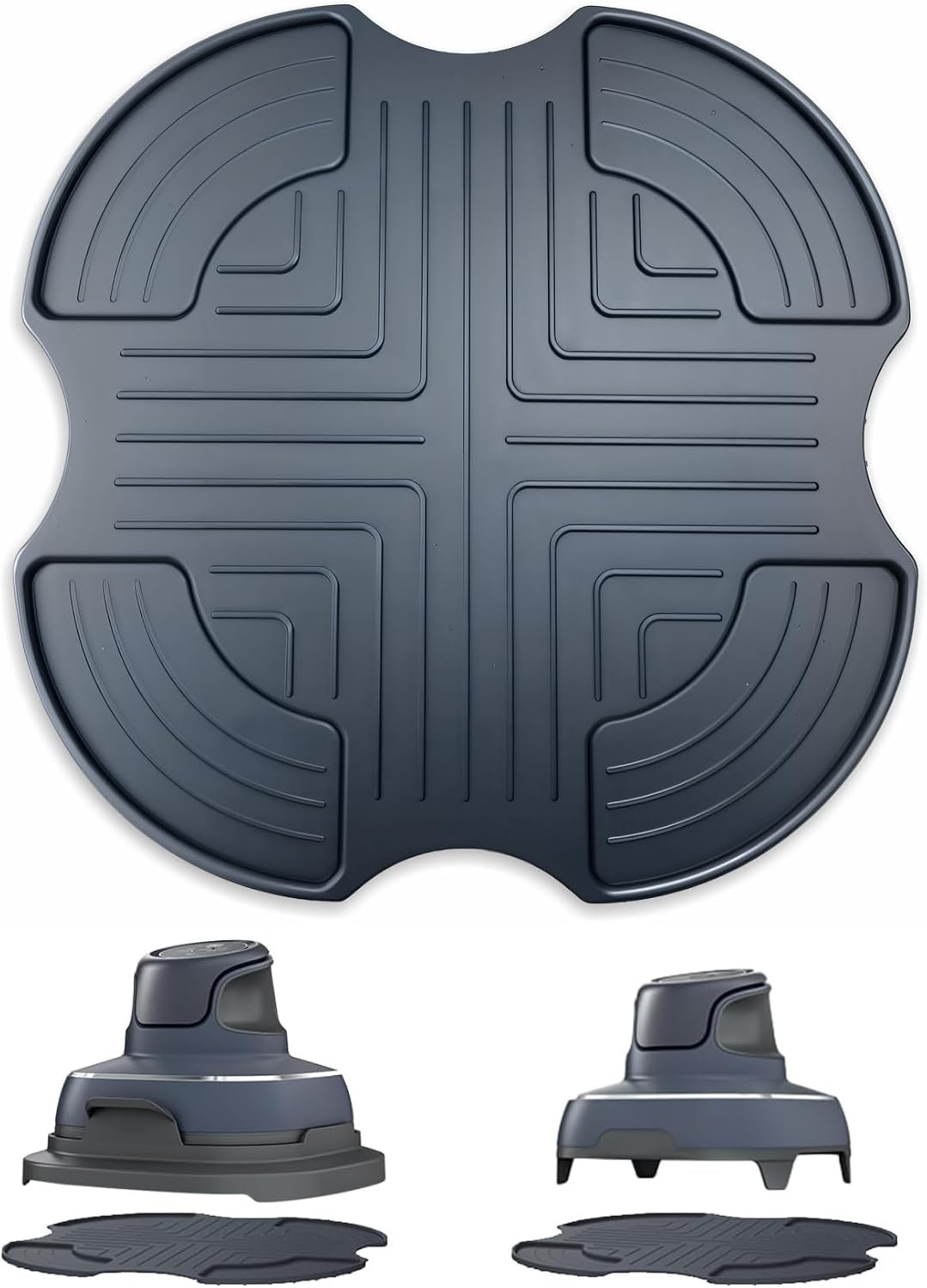 Aldernest Silicone Heat Resistant mat for Ninja Crispi Air Fryer, Cyberspace